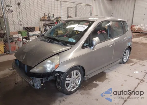 2007 Honda Fit Sport z USA, uszkodzony, nr VIN JHMGD38607S058295